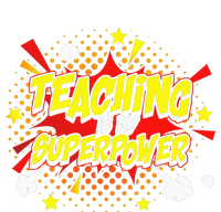 Teaching Is My Superpower Retro Comic Teacher T-Shirt