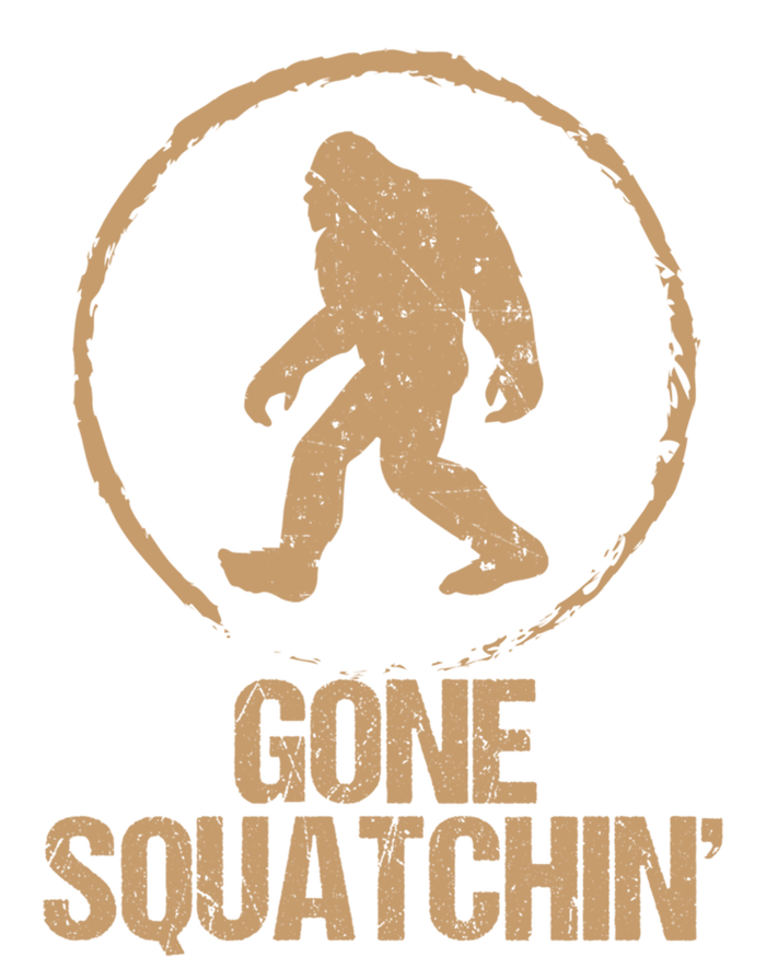 Gone Squatchin: Bigfoot Hunter Gone Squatching Sasquatch Funny Gift Tie-Dye T-Shirt