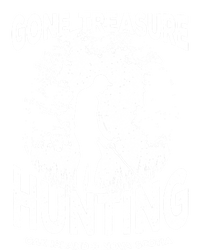 Gone Treasure Hunting Oak Island Funny Retro Metal Detector Gift Bumper Sticker