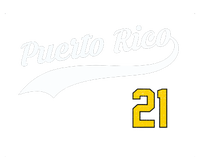 Puerto Rico Baseball 21 For Santurce Baseball Fans Full Zip Hoodie