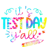 It's Test Day Yall Tie Dye Test Day Teacher Kids T-Shirt