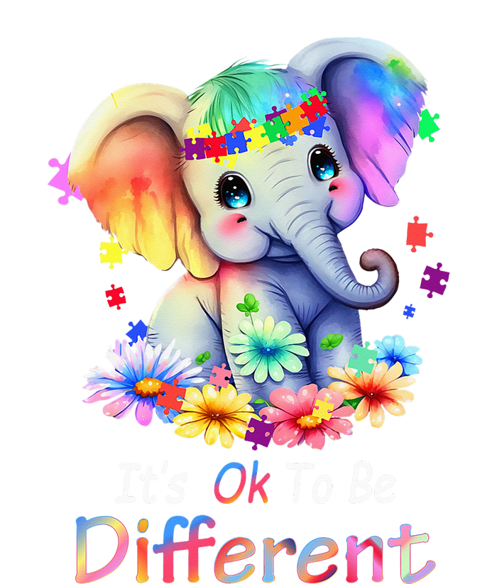 Its Ok To Be Different Autism Awareness Acceptance T-Shirt