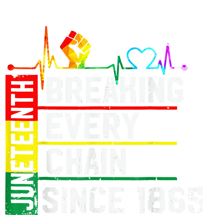 Breaking Every Chain Since 1865 Juneteenth Black History Ladies Essential Flowy Tank