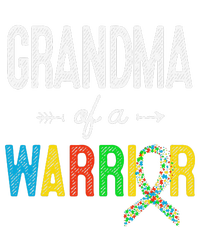 Grandma Of A Warrior Autism Awareness Support Hoodie