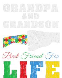 Grandpa Grandson Matching Autistic Autism Awareness Papa T-Shirt