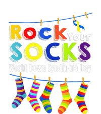 Cute Rock Your Socks 3 21 Trisomy 21 World Down Day Tie-Dye T-Shirt