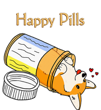 Happy Pills Dog Medicine Puppy Red Hearts Yupoong Adult 5-Panel Trucker Hat