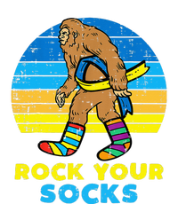 Rock Your Socks Awareness Sasquatch Down Syndrome Bumper Sticker