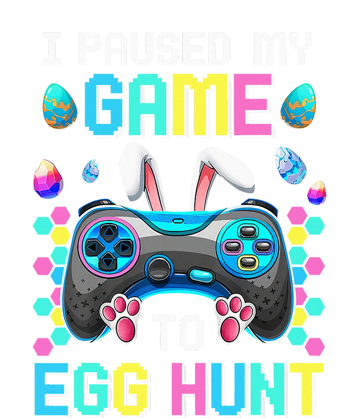 I Paused My Game To Egg Hunt Easter Funny Gamer Tank Top