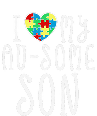 I LOVE MY AUSOME SON Autism Awareness Walk Meme Yupoong Adult 5-Panel Trucker Hat