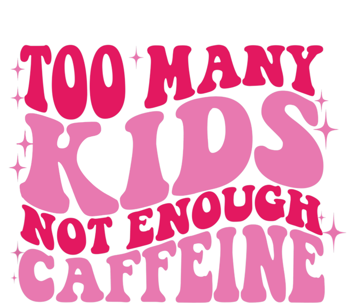 Too Many Not Enough Caffeine Coffee Lovers retro Coaster