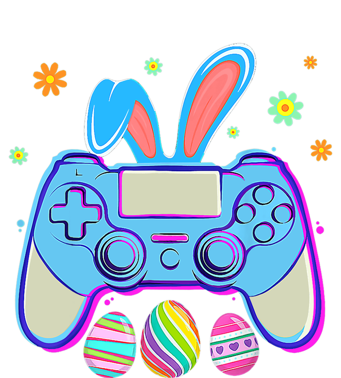 Video Game Easter Bunny Gaming Controller Gamer Boy Girl Tie-Dye T-Shirt