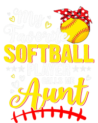 My Favorite Softball Player Calls Me Aunt Softball Auntie Tank Top