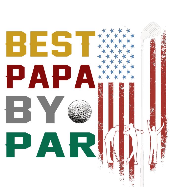 Best Papa By Par Cooling Performance Crew T-Shirt