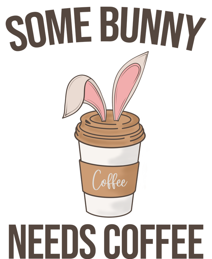 Some Bunny Needs Coffee Cute T-Shirt