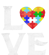 Love Puzzles Autism Awareness Heart Puzzle Tee T-Shirt