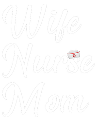 Wife Nurse Mom Dry Zone Grid Polo