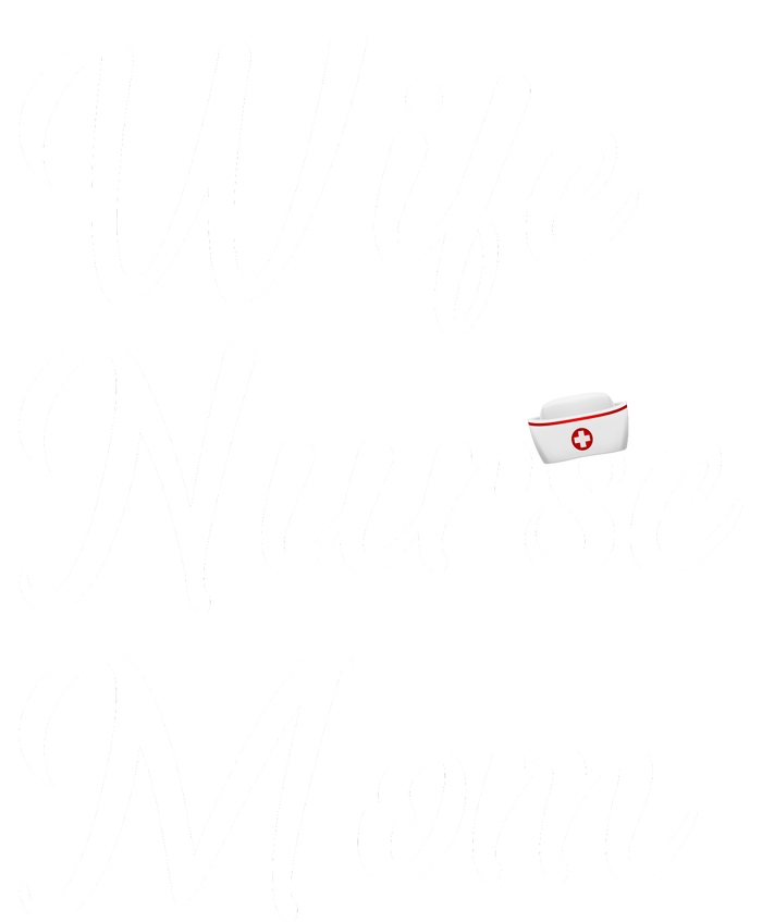 Wife Nurse Mom Dry Zone Grid Polo