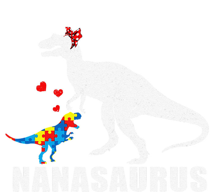 Nanasaurus Autism Awareness Autism Mother's Day T-Shirt