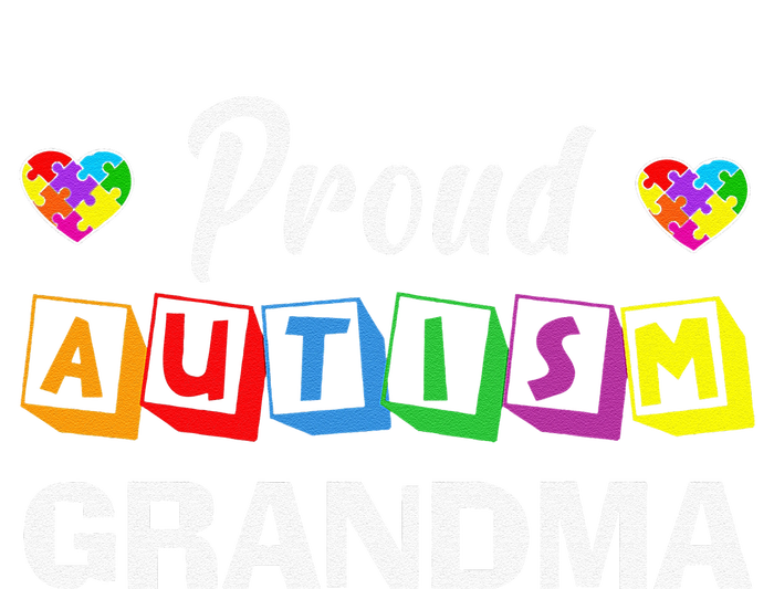 Proud Autism Grandma Autism Awareness Family Matching Sustainable Beanie