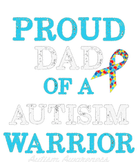 Proud Dad Of A Warrior Autism Awareness Sustainable Beanie