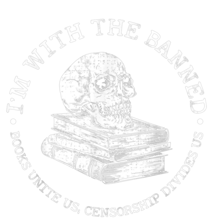 I'm With The Banned Books Funny Book Lover Librarian Reading T-Shirt