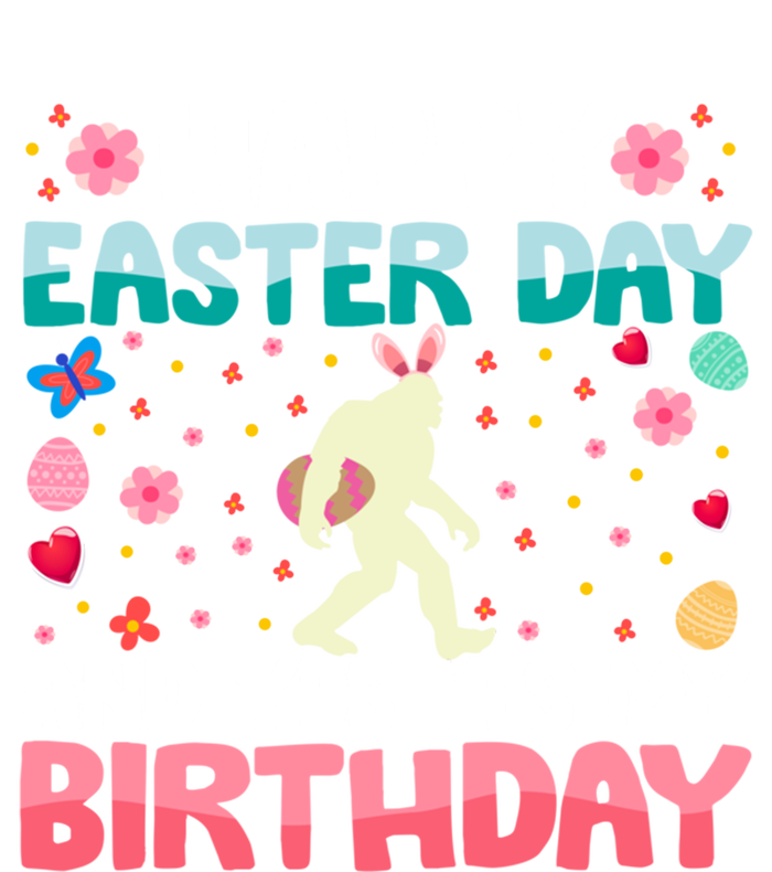 It's My Birthday And Easter Day Happy To Me You Bigfoot Meaningful Gift Full-Length Apron With Pockets