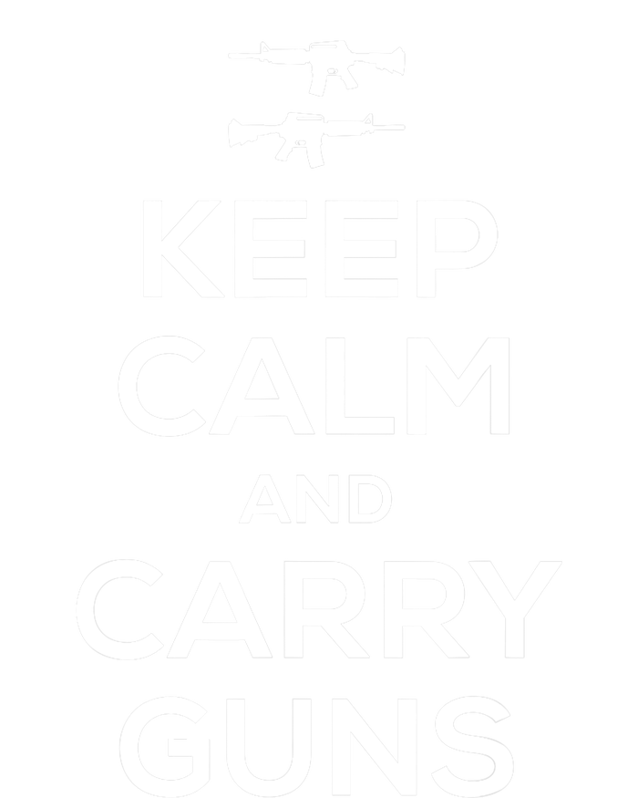 Keep Calm and Carry Guns for Gun Owners , T-Shirt