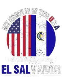 Salvadoran American Patriot Heart is from El Salvador Grown Kids Tie-Dye T-Shirt