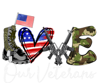 Love Our Veterans US Military Gifts Veterans Days Wo T-Shirt