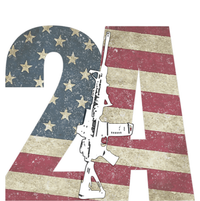 2nd Amendment Patriotic Gun Owner American Flag Rifle Tank Top