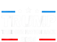 Take Our Nation Back Trump 2024 Election Pro Trump US Flag T-Shirt