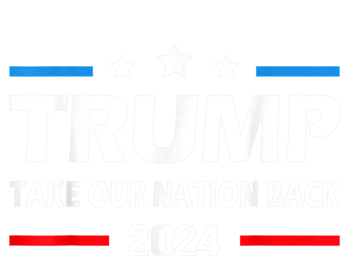 Take Our Nation Back Trump 2024 Election Pro Trump US Flag T-Shirt