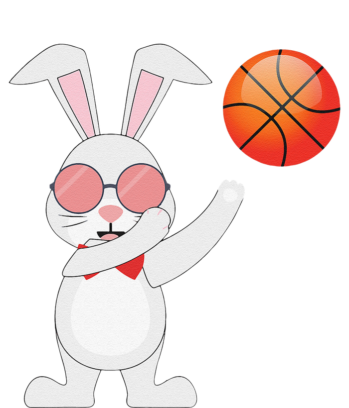 Basketball Easter Bunny Rabbit Ears Egg Decorating Long Sleeve Shirt