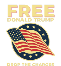 Free Donald Trump MAGA Conservative V-Neck T-Shirt