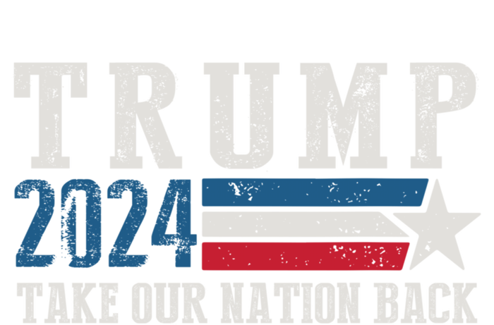 Take Our Nation Back Trump 2024 Election Pro Trump US Flag T-Shirt