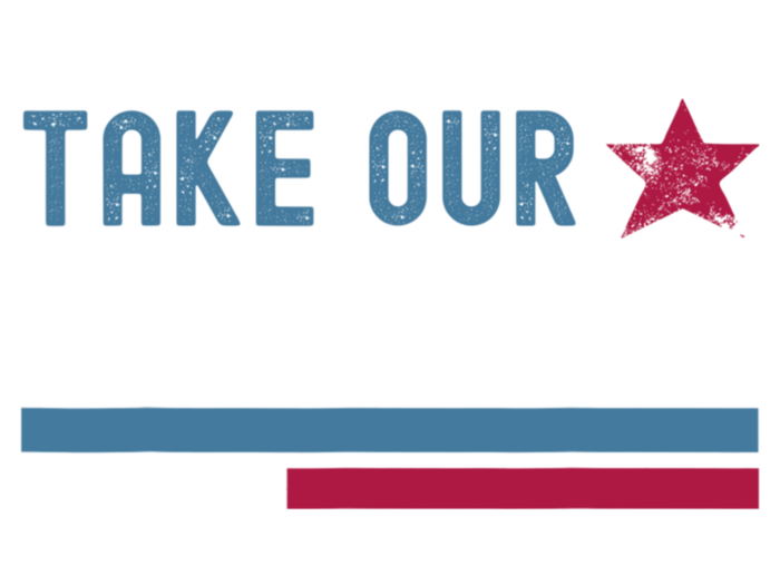 Take Our Nation Back Trump 2024 Election Pro Trump US Flag T-Shirt