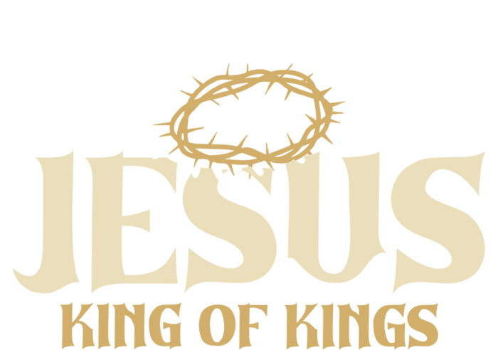 Jesus King Of Kings Thorn Crown Passion Of Christ Faith Gift T-Shirt