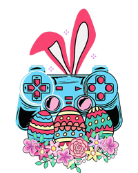 Happy Easter Day Video Game Controller Bunny Gamer Kids T-Shirt