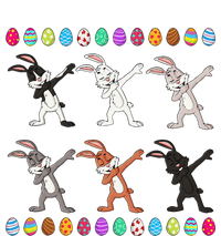 Dabbing Rabbits Easter Day Eggs Dab T-Shirt