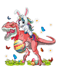 Dinosaur Easter Day Unicorn Riding Trex Bunny Costume Gift Softstyle Adult Sport Polo