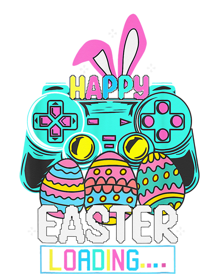 Video Game Easter Bunny Gaming Controller Gamer Softstyle CVC T-Shirt