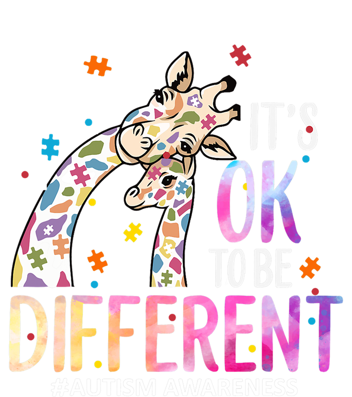 Its Ok To Be Different Autism Awareness Acceptance Be Kind T-Shirt