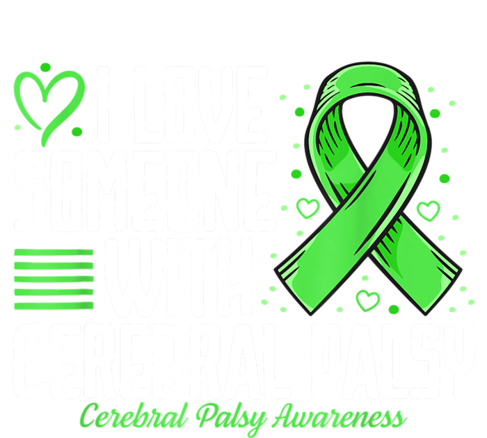 Cerebral Palsy Awareness I Love Someone With Cerebral Palsy Women's Crop Top Tee