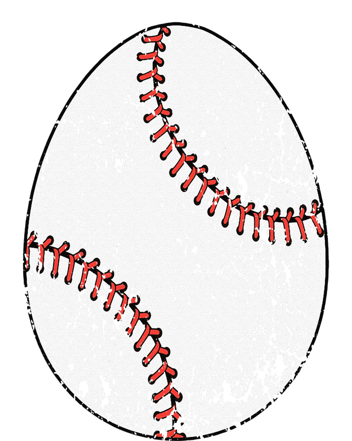 Baseball Easter Egg Tall Long Sleeve T-Shirt