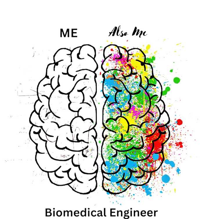 Left Side Right Side Biomedical Engineer T-Shirt