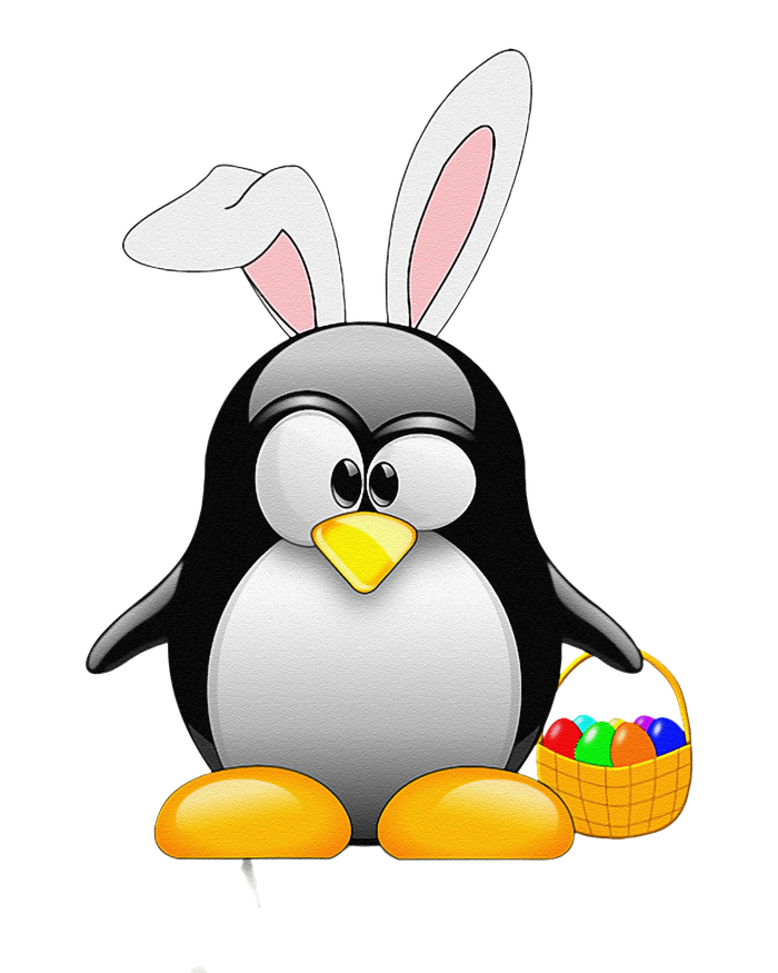 Easter Bunny Penguin Easter For,, Women Cooling Performance Crew T-Shirt