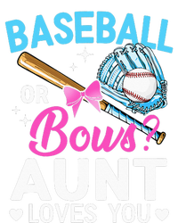 Baseball Or Bows Aunt Loves You Gender Reveal T-Shirt