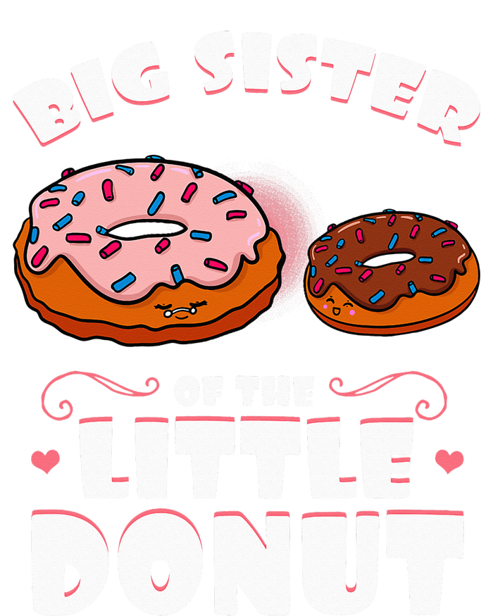 Big Sister Of The Little Donut Gender Reveal Baby Shower Women’s Perfect Tri Rocker Tank