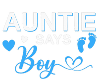 Gender reveal Auntie says matching family baby party T-Shirt